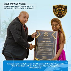 Distinguished Service Recognition – Derrick Sharbodie