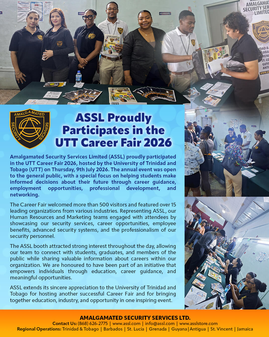 ASSL-Participates-in-the-UTT-Career-Fair-2026